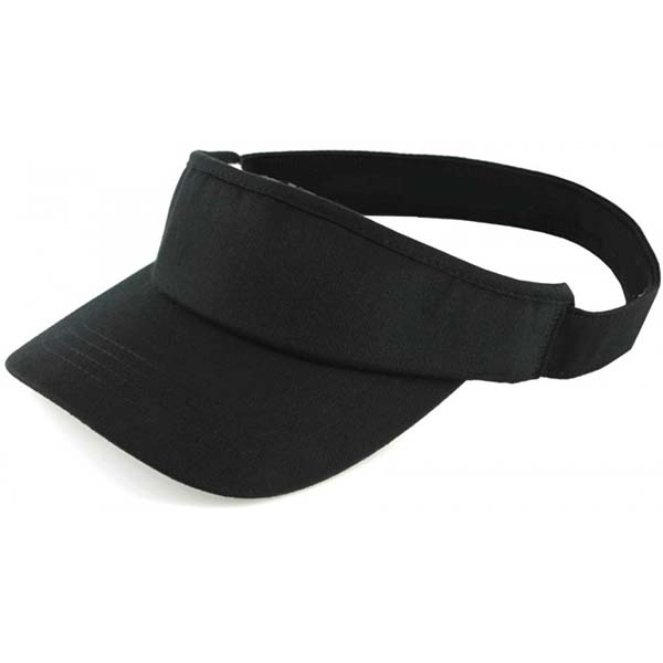 black sun/outdoor/sports visor cap