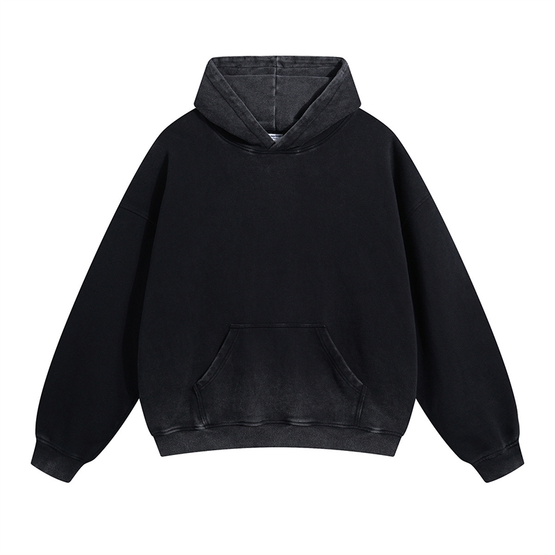 AR-2623 WASHED PULLOVER HOODIE